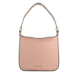 NWT Michael Kors Large Raven Leather Shoulder Hobo